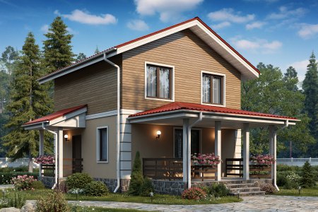 Дом площадью 100-150 м²